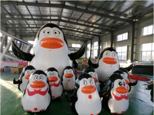 Inflatable Penguin Mascot for Advertising and Events