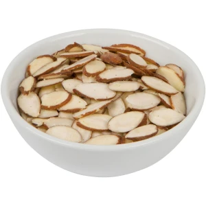 High Grade Blanched Almond Slice Even Cut Form Excellent Texture 95% Clean Sorted Bulk Shipment