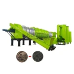 Hazelnut shell walnut shell sugarcane bagasse continuous carbonization furnace，biomass charcoal powder making machine