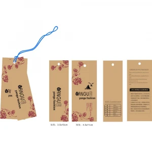 custom clothing label clothes tags paper sewing garment hang tag price tag