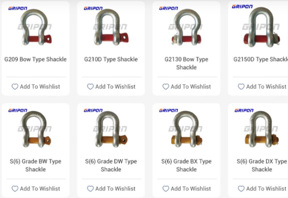 Buy Shackles from Qingdao Fengyun Machinery Co. Ltd., China ...
