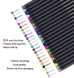 0.38 mm  colorful fineliner pen, Fineliner,color marker pen
