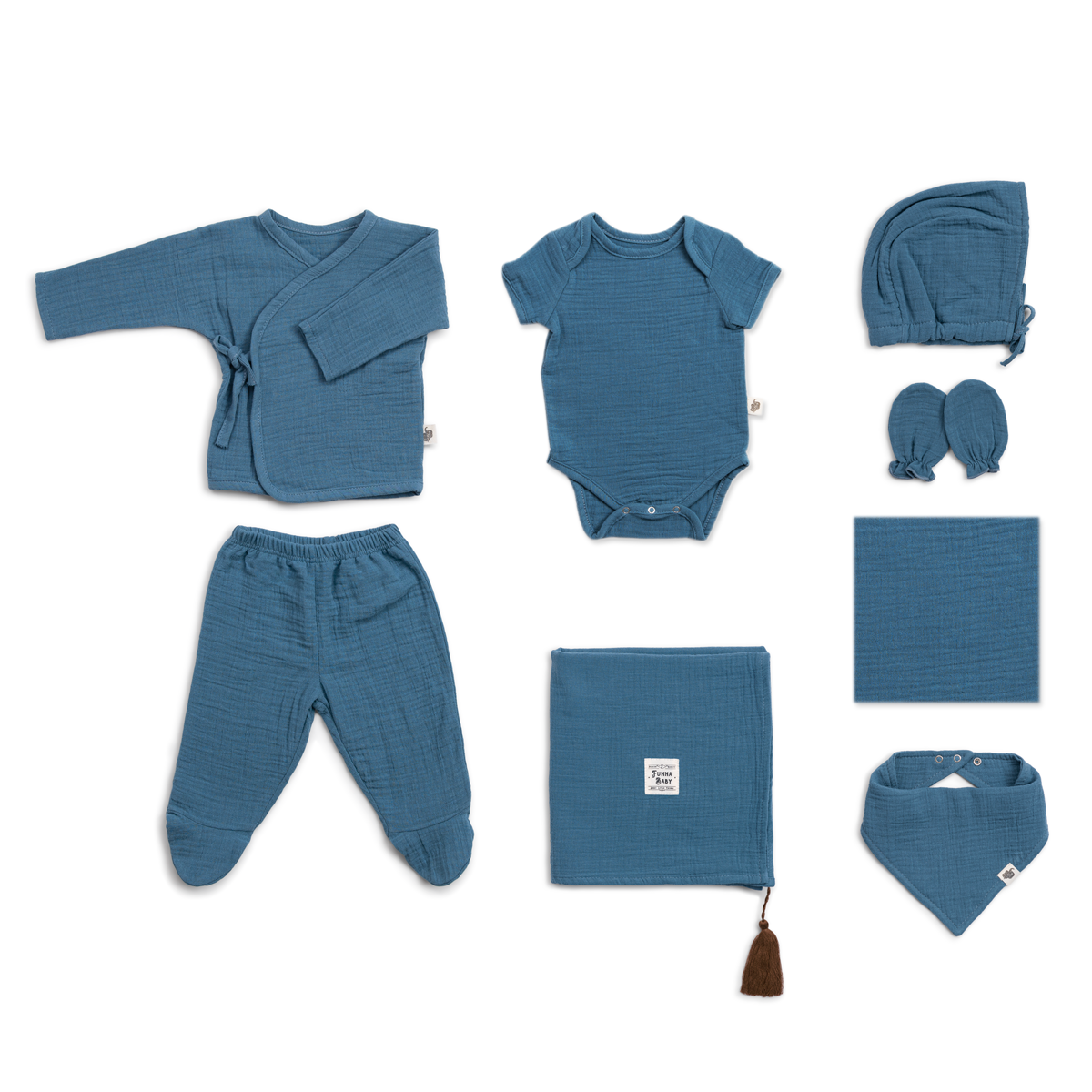 Buy Newborn / Baby Clothes Set - 8 Pcs from FunnaBaby, Republic of ...