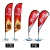 Import advertising flags,Tear drop banner,Flag banner,teardrop flag,beach flag from China