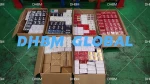 Previous orders of various brands of perfumes arrived