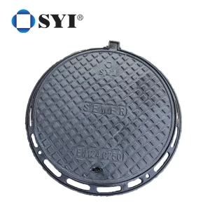 Strong R&D Team Customized EN124 D400 Manufacturer Sanitary Sewer Casted Ductile Iron Manhole Cover