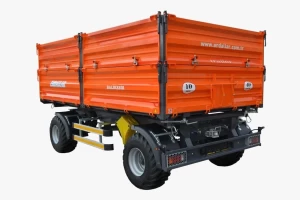 ROTATING 3-SIDE TIPPING TRAILER