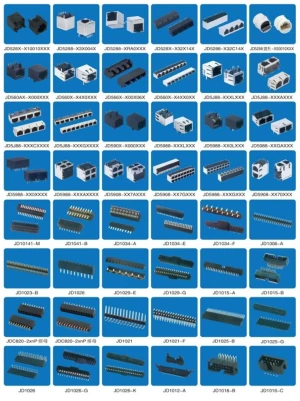 Network Jacks Pin Header Female Header Bar Connectors JDXX0010XXX JDXX004X