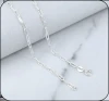 Mens 925 Sterling Silver Figaro Curb Chain Jewelry
