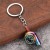 Import Car Turbo Turbocharger Keychain Metal Automotive Spinning Turbine Keyring Car Interior Accessories for Creative Gifts from China