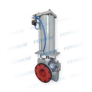 Pneumatic Actuated Pinch Valve with Mechanical Spring