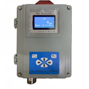 Wall-mounted LCD display O3 ozone gas analyzer