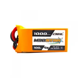 CNHL 1000mAh 14.8V 4S 100C Lipo Battery For FPV With Deans Plug