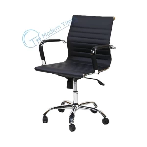 Modern adjustable flexible convenient chrome wheel office chair