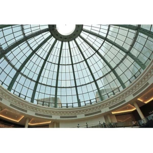 SAFS Steel Structure Dome Metal Glass Skylight Roof