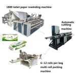 Toilet paper making machine