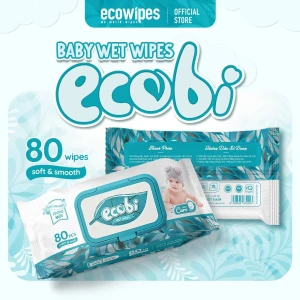 Baby Wet Wipes 80 sheets 100% Quality Non Woven Hypoallergenic Sensetive Skin Baby Wet Wipes