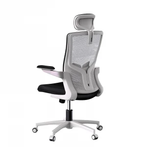 Stonebroo ergonomic office chair, 55kg / m³ high-density elastic foam padding, foldable armrests, lumbar support