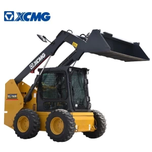 XCMG Official Mini skid steer loader  XT760 with hydraulic breaker for sale