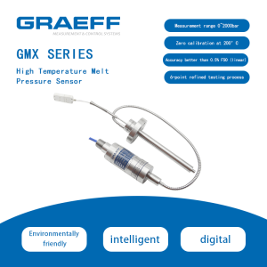 GRAEFF GMX series  high temperature melt pressure sensors
