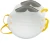Import Ffp2 Mask Non-woven Cup -shape Disposable Particulate Respirator Filter Dust Mask from China
