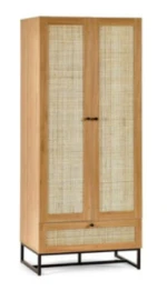 Polished Wood Wardrobe