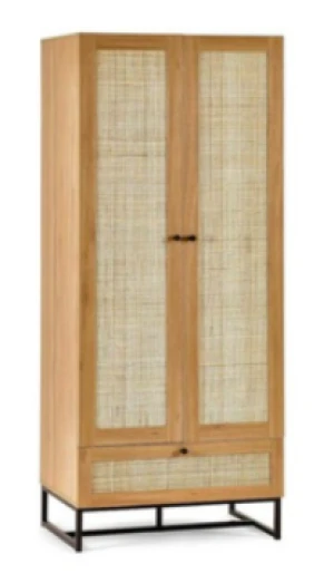 Polished Wood Wardrobe