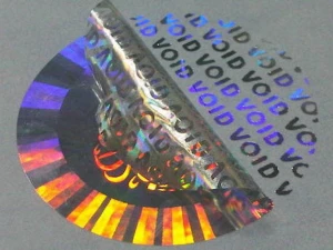 hologram label