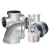 Import malleable cast iron pipe fitting Angle head，Opposite silk，Slipknot，Reducing bend from China