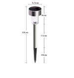 Stainless Steel Small Tube Light