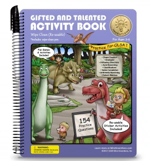 Activity Spiral Book for Children Ages 3-6