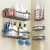 Import No need to drill 5 pieces of stainless steel bathtub storage rack customization from China