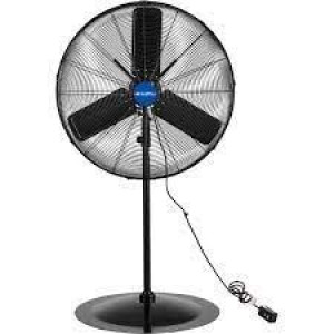 Global Industrial™ 30" Outdoor Rated Oscillating Pedestal Fan, 2 Speed, 8,400 CFM, 205W, 3/10HP