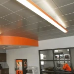 Custom Color Powder Coated Aluminium Square Ceiling Panel with Galvanized Iron Accessories