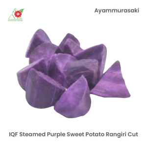 IQF Steamed Purple Sweet Potato