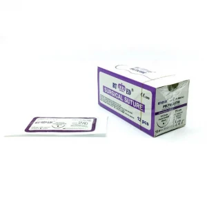 PGLA absorbable surgical suture with needle-HAIDIKE & Runte medical