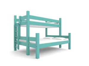 Twin over Double Bunk Bed for Kids