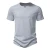 Import Wholesales Holiday Strong Streetwear Heavy Cotton Blank Solid Color Black Plain V Neck T Shirt Men Customized Wholesale from China