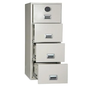 1-2 hours fire resistant / fireproof drawer filing cabinet