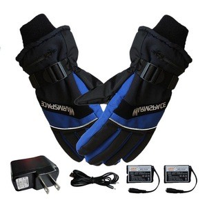 1 Pair Winter USB Hand Warmer Electric Thermal Gloves Waterproof Heated Gloves Battery Powered For Motorcycle Ski Gloves
