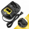 100-240V 50/60Hz for 12 - 20V Dewalt Power Tools Battery Charger for Dewalt 18V Li-ion Dcb203 Dcb204 Dcb205 Drill Charger