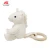 Import 100% Natural Wooden Teething Ring And Organic Cotton Organic Plush Unicorn Animal Baby Teether from China