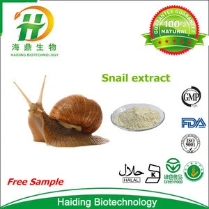 100% water souble pure animal protein 60% snail extract