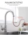 Import 1005R pull out stain steel smart tap Water Filter Tap smart kitchen faucet,touch sensor faucet automatic Kitchen Faucet from China