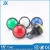Import 100mm dome big red round dpst illuminated blee led push button switch with micro switch for arcade machine from China