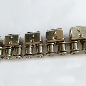 10BSS Stainless steel Gripper Transmission Chain