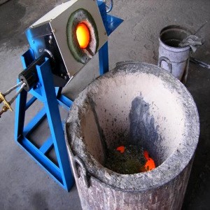10kg 20kg 50kg 100kg 150kg 200kg Small Induction Melting Furnace For Copper/Aluminum/Steel/Iron