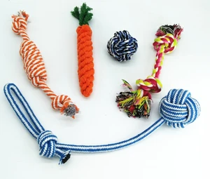 10pack cotton rope toy Interactive dog toys pet toy set for sale