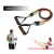 Import 11 PCS Resistance Band Set Yoga Pilates Abs Exercise Bands from China