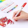 12 Bright Colors New Water Colour Brush Pen Water Color Drawing Marker Calligraphy Pen
